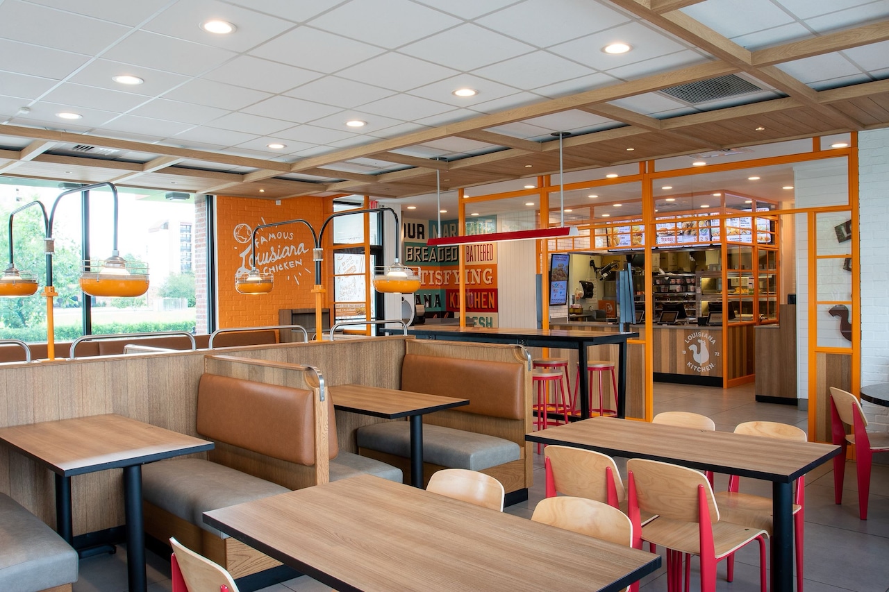 Inside of Popeyes