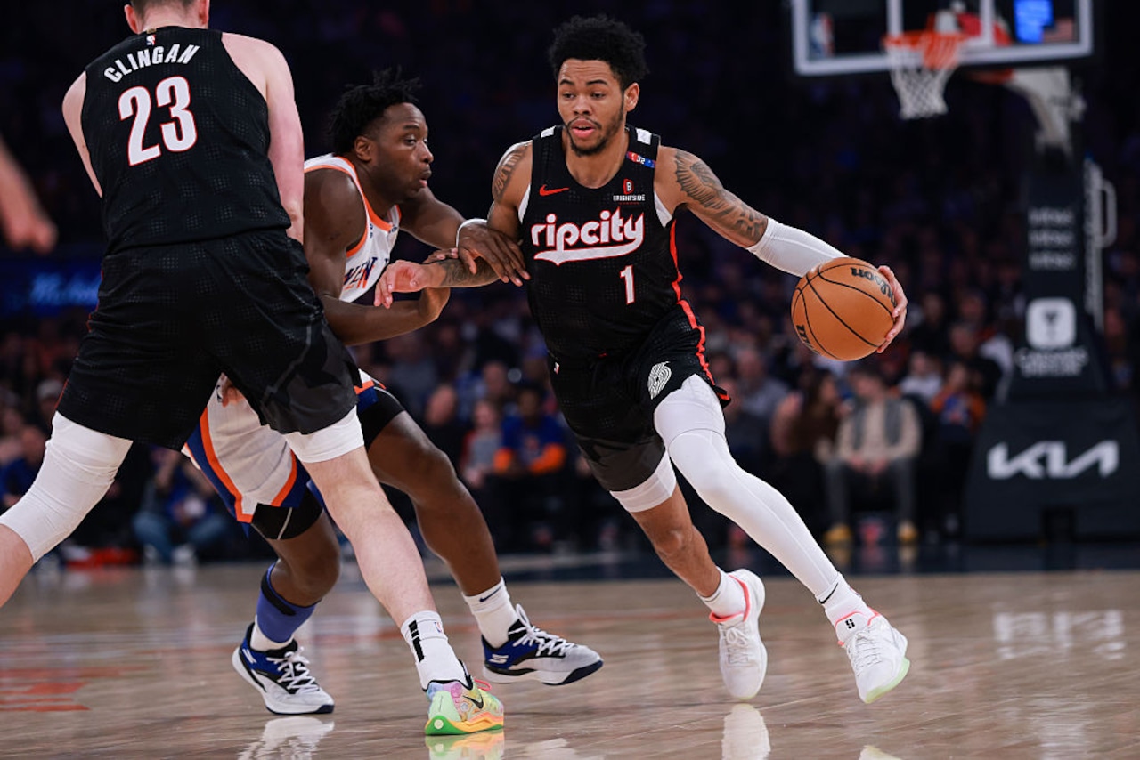 Portland Trail Blazers v New York Knicks