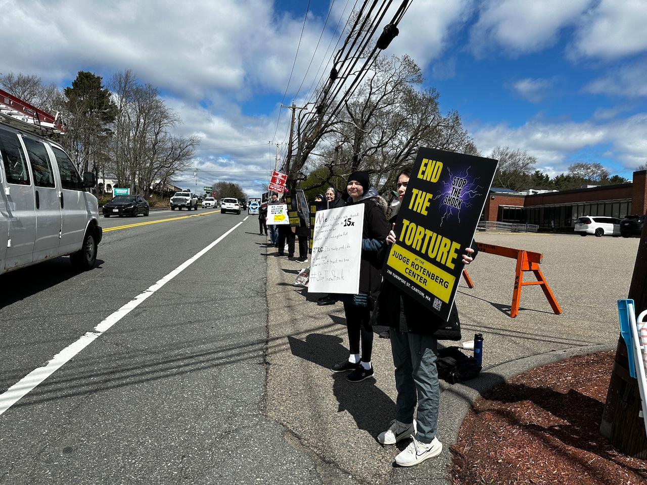 Judge Rotenburg Center protest