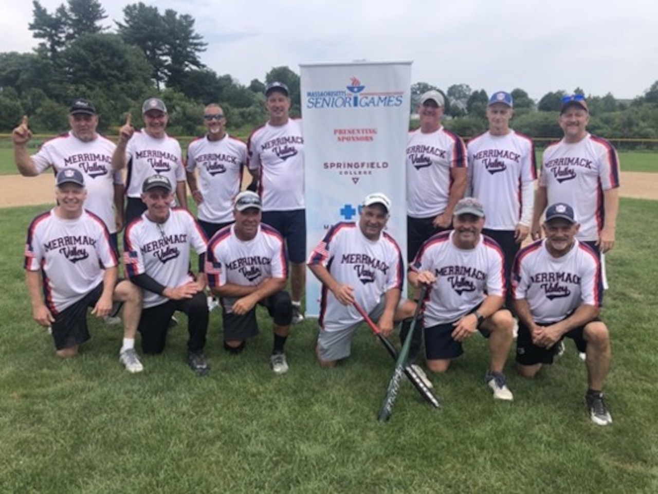 2024 Massachusetts Senior Games men’s softball tournament winners