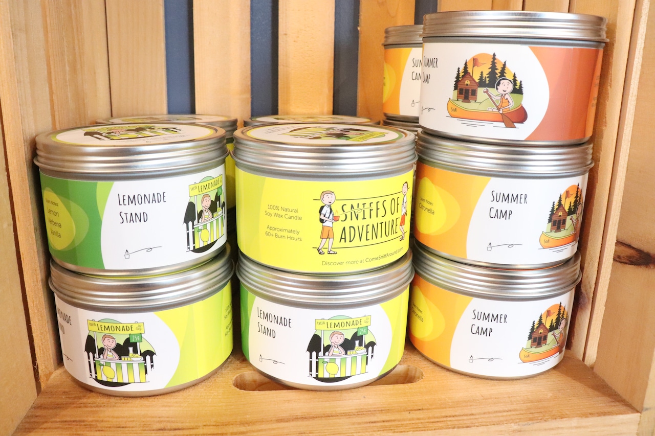 Sniffs of Adventure Candles