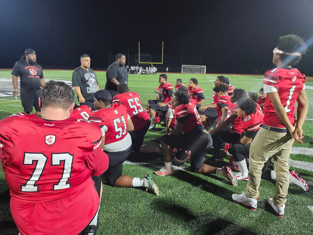 The Commerce football team fell to Randolph on 09/18/25.