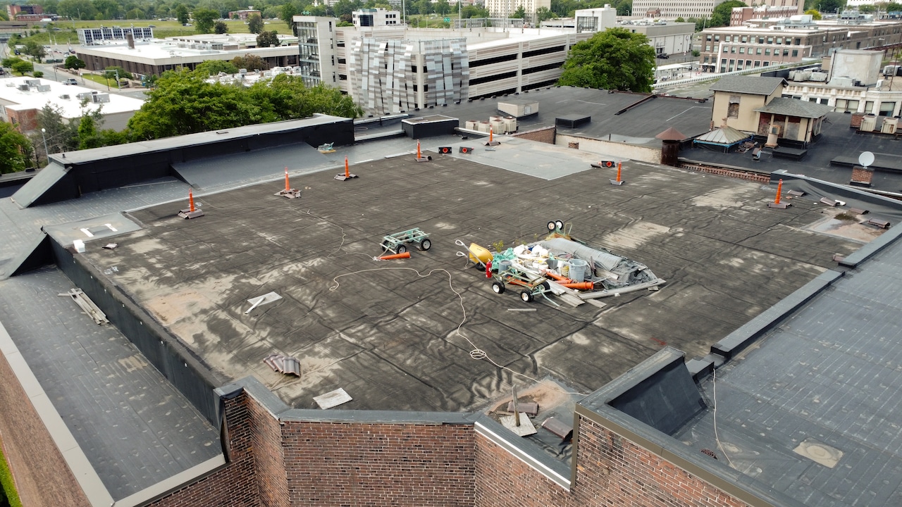 Paramount Theater roof