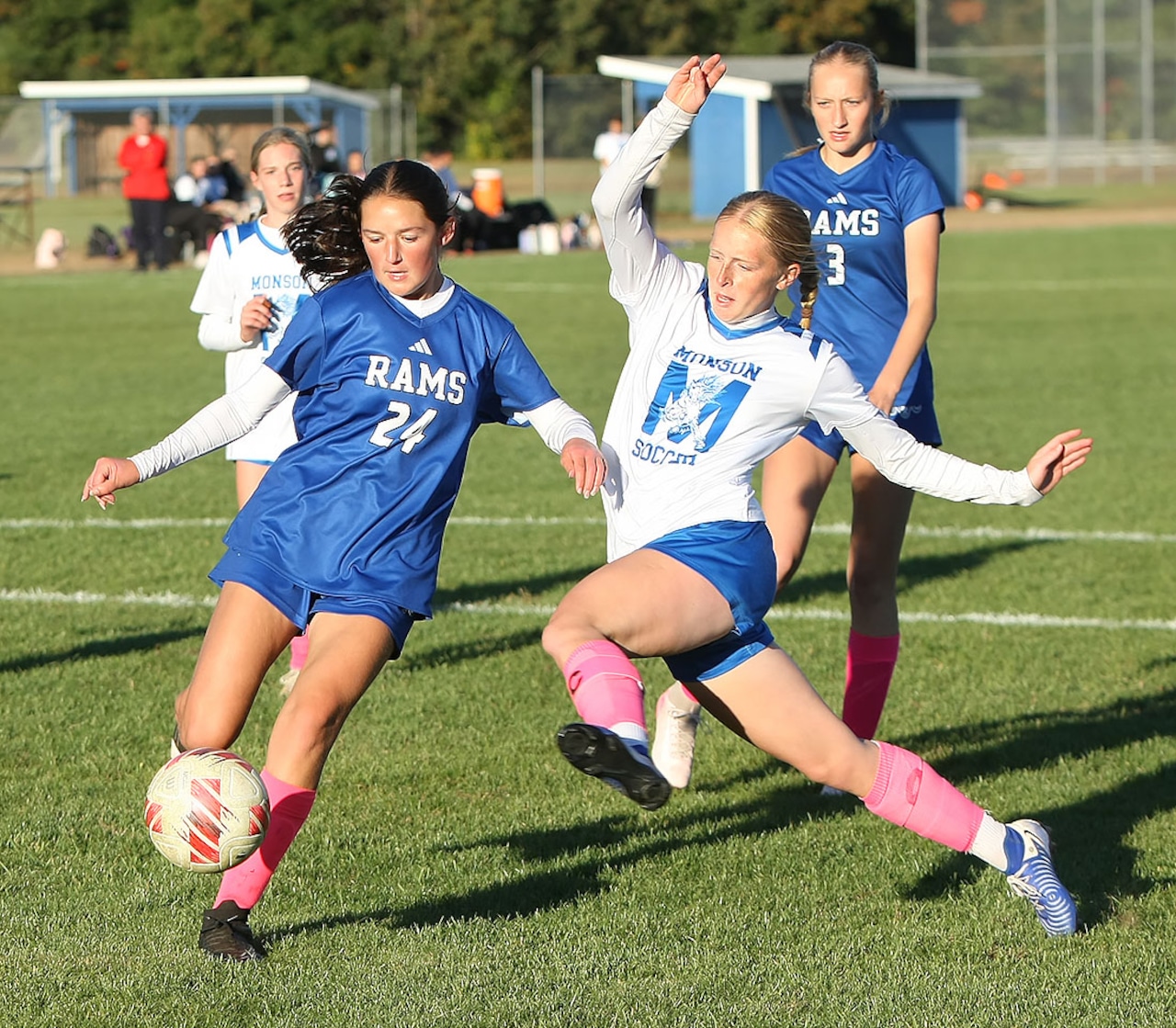 Monson vs Granby girls Soccer 10/9/25