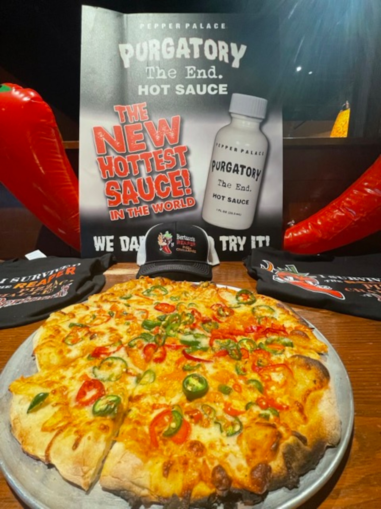Bertucci's Reaper Pizza Challenge