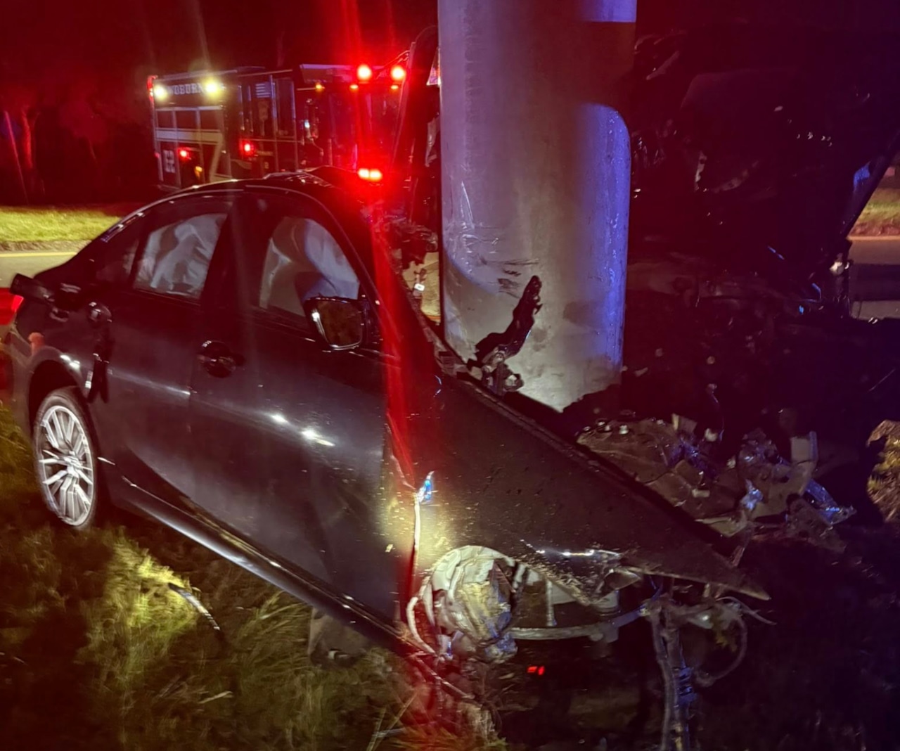 Crash at Woburn Rte. 38 rotary