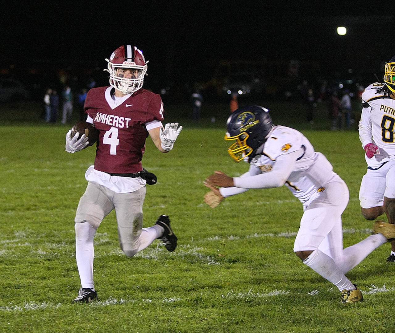 Putnam vs Amherst Football 10/10/25
