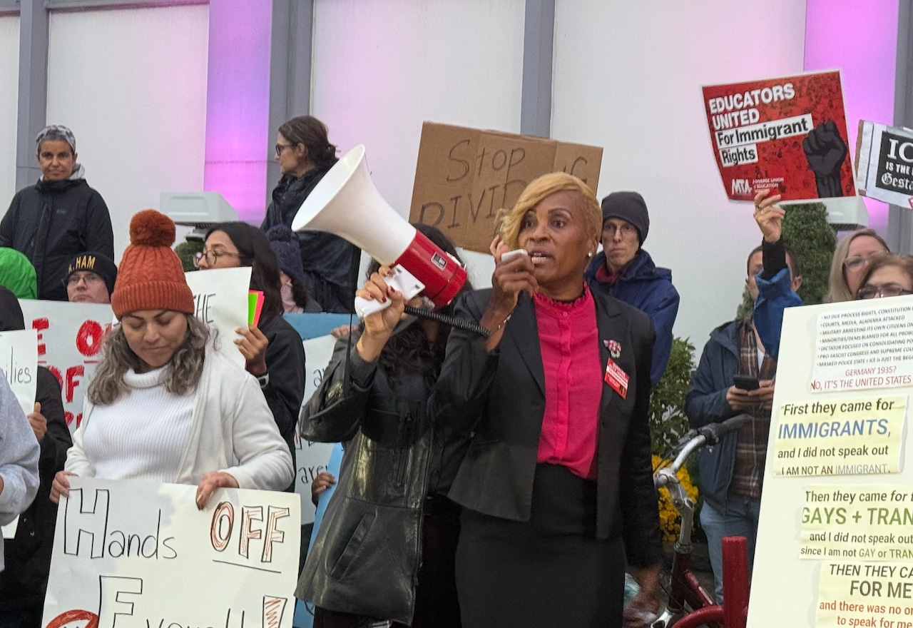 ICE protest in Everett