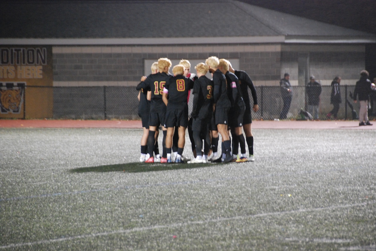Weymouth Boys Soccer team vs. Boston College High School