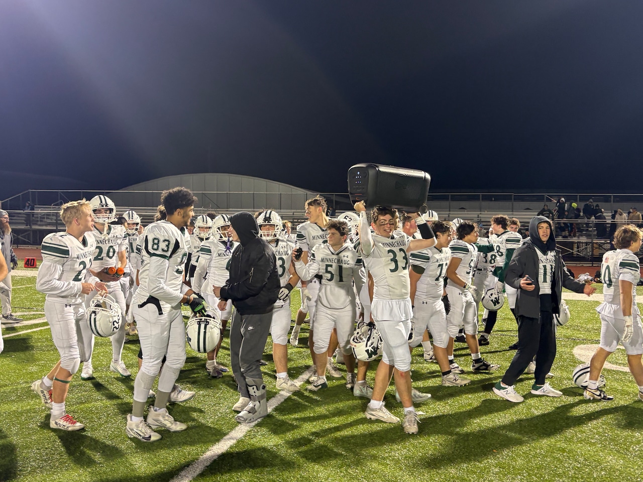 Minnechaug football November 14, 2025