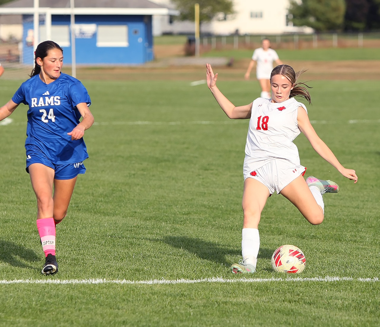 Frontier vs Granby girls Soccer 10/2/25