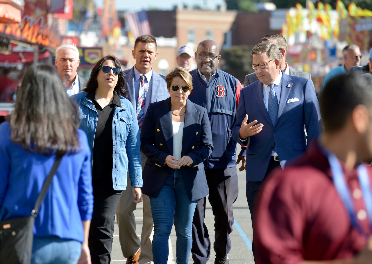 Gov. Healey visits the Big E