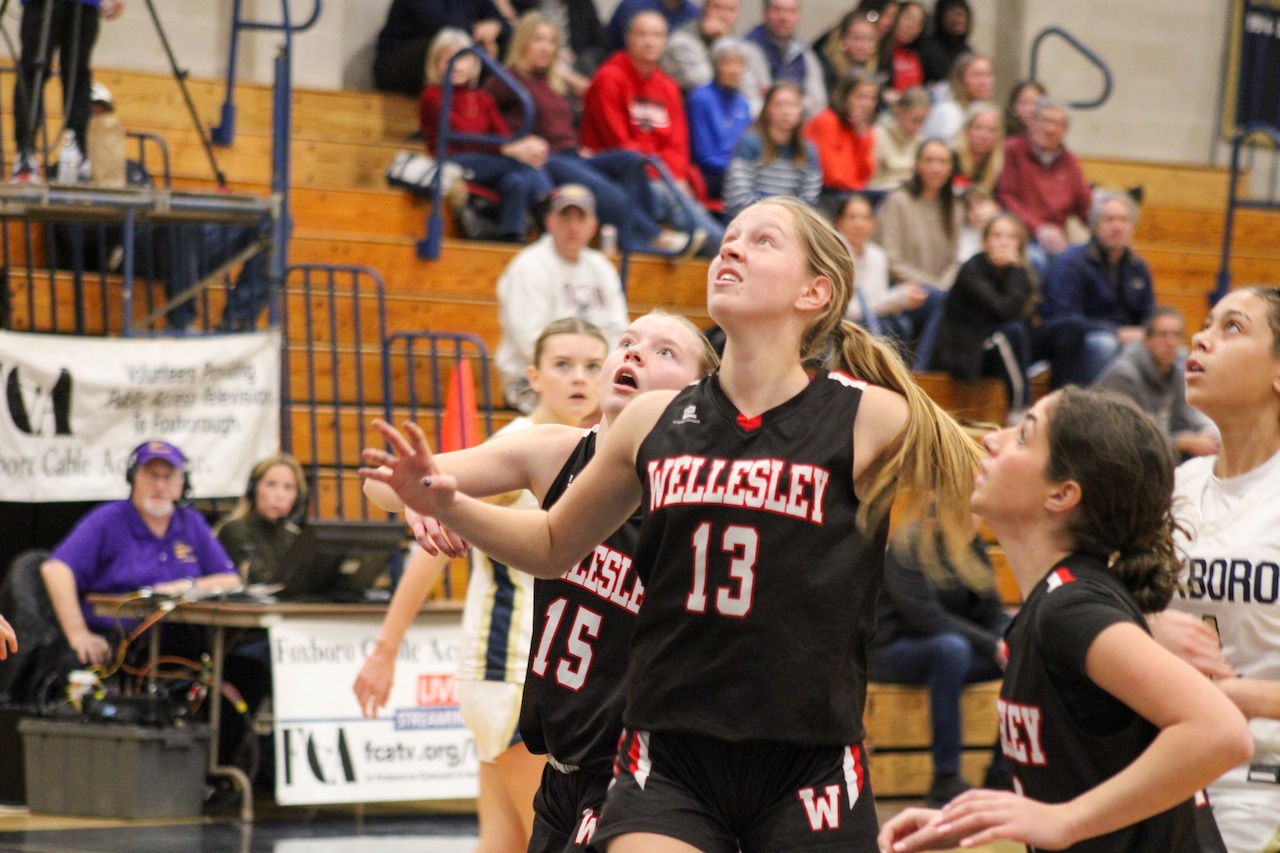 Wellesley vs Foxboro Girls Basketball 12/27