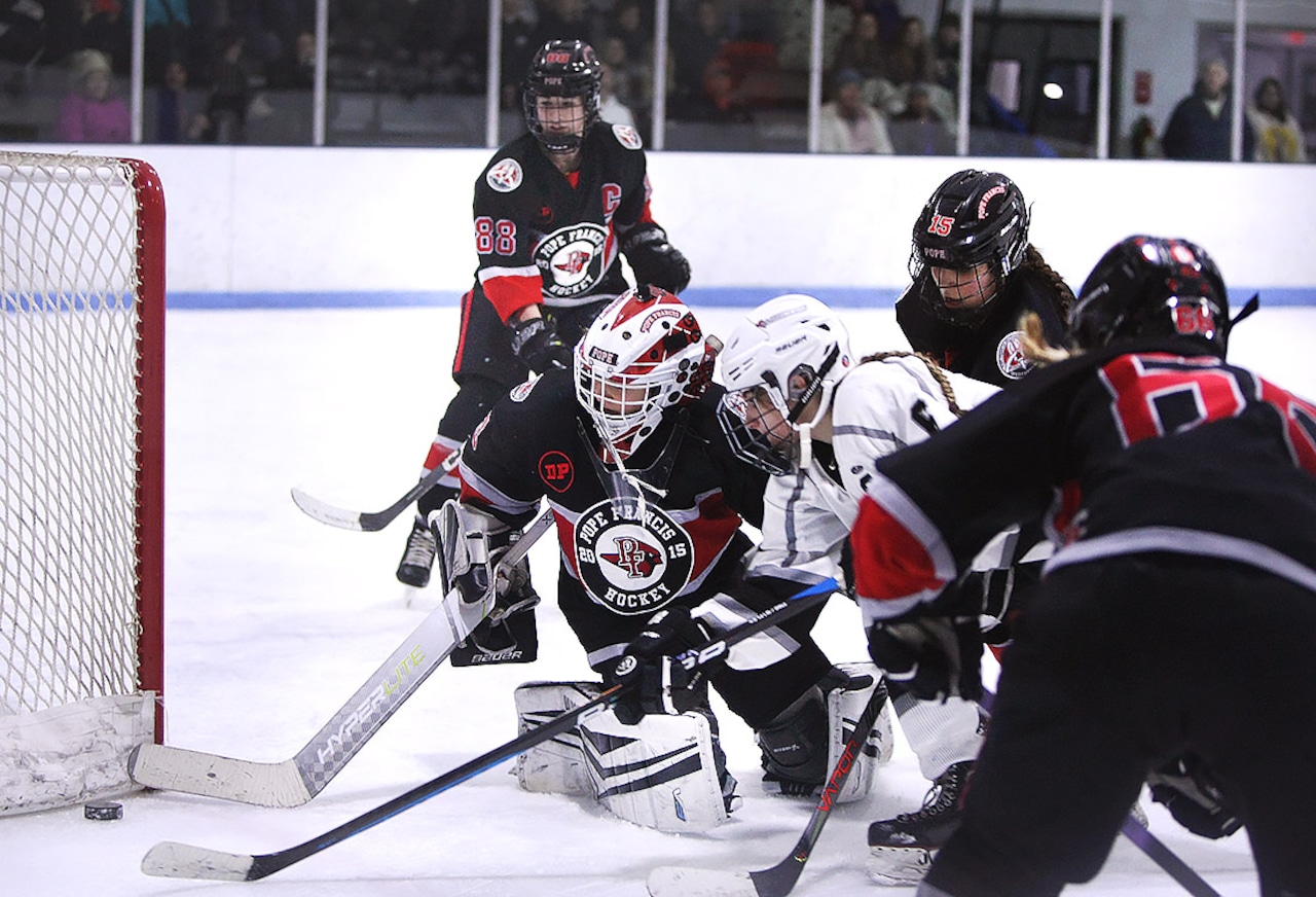 Pope Francis vs Longmeadow girls Hockey 1/19/24