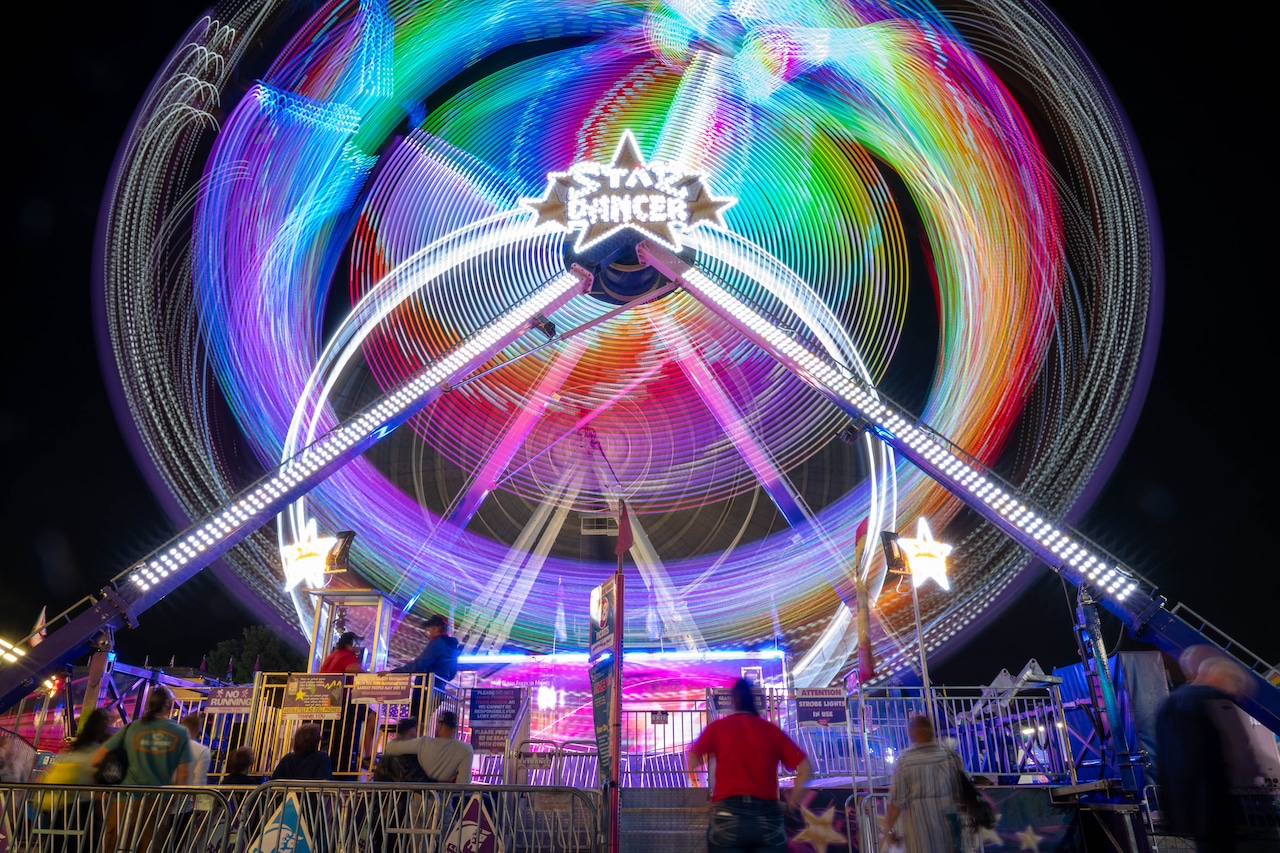 The Big E after dark