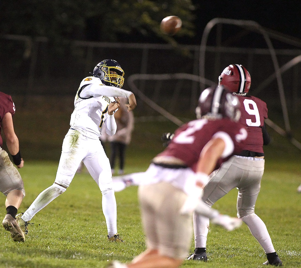 Putnam vs Amherst Football 10/10/25