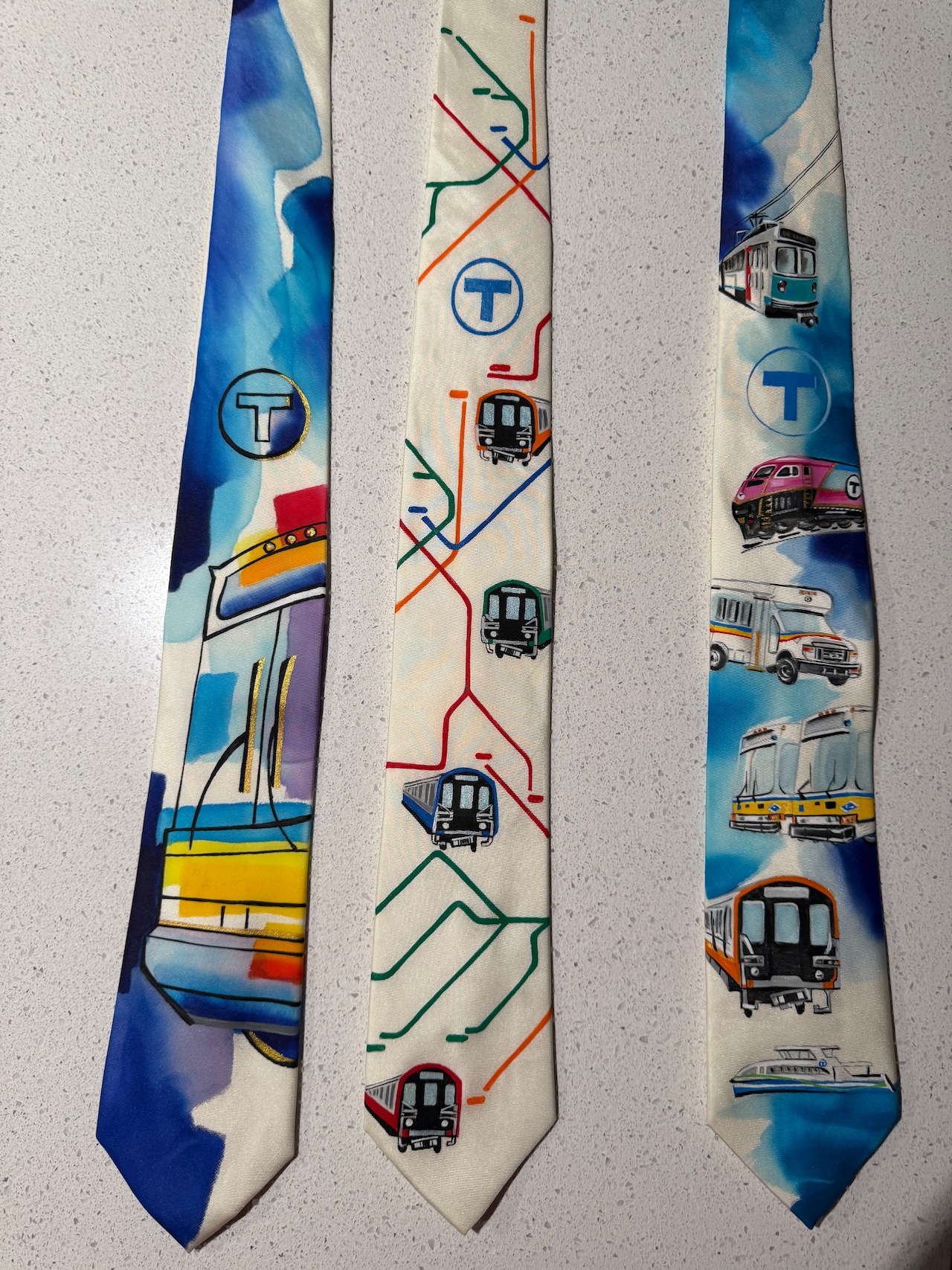 Jane Ireland Phillip Eng neckties