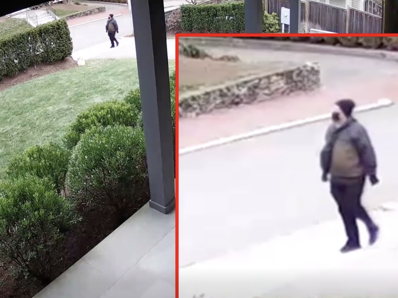 Brown University Shooting Person of Interest Enhanced Video