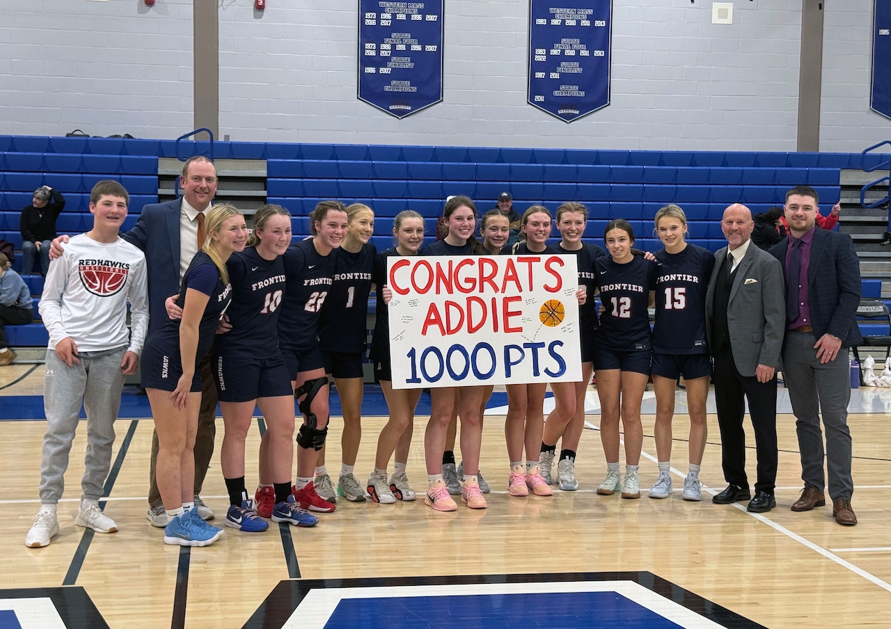Frontier girls basketball