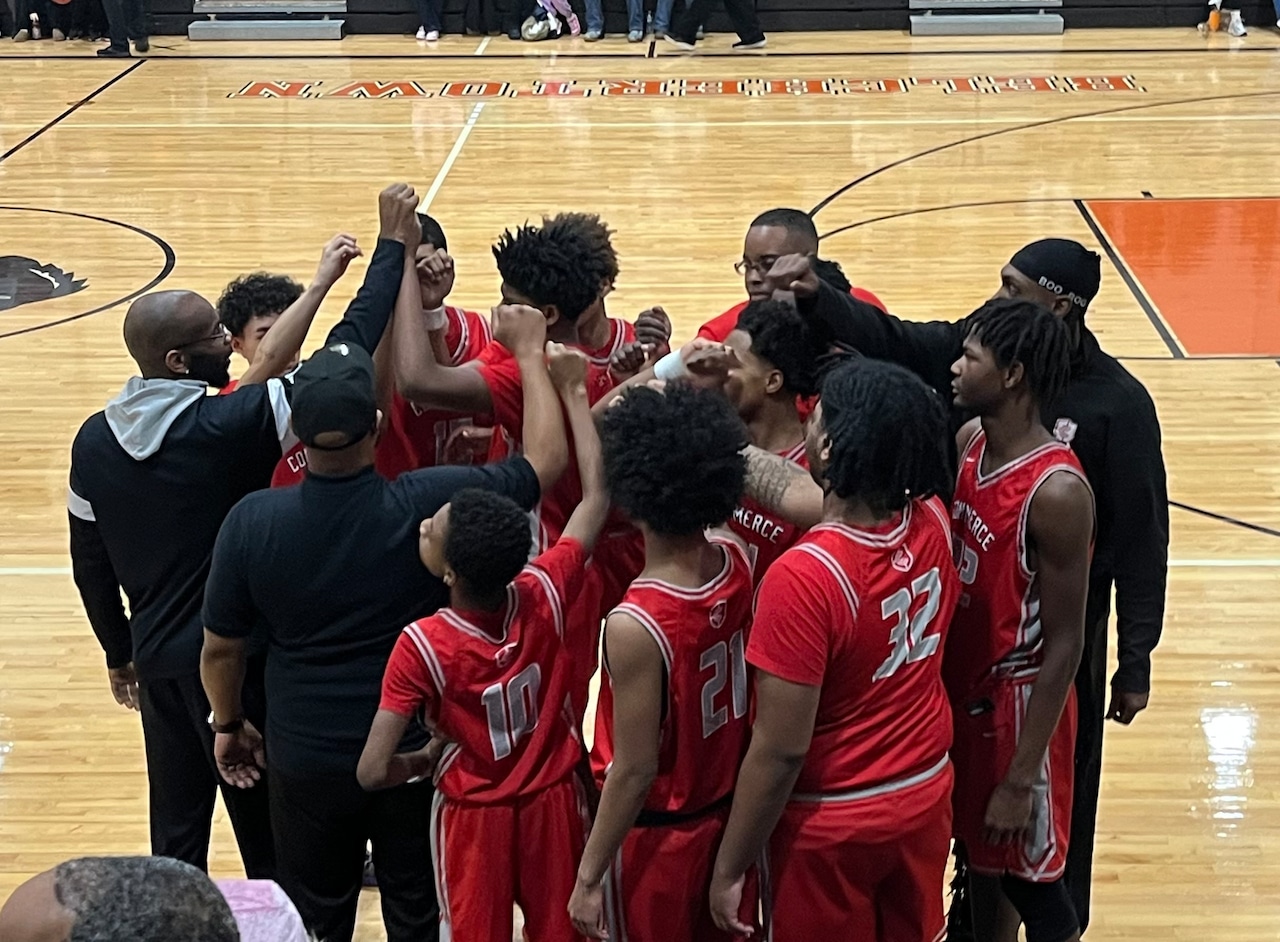 Commerce boys basketball January 23, 2026