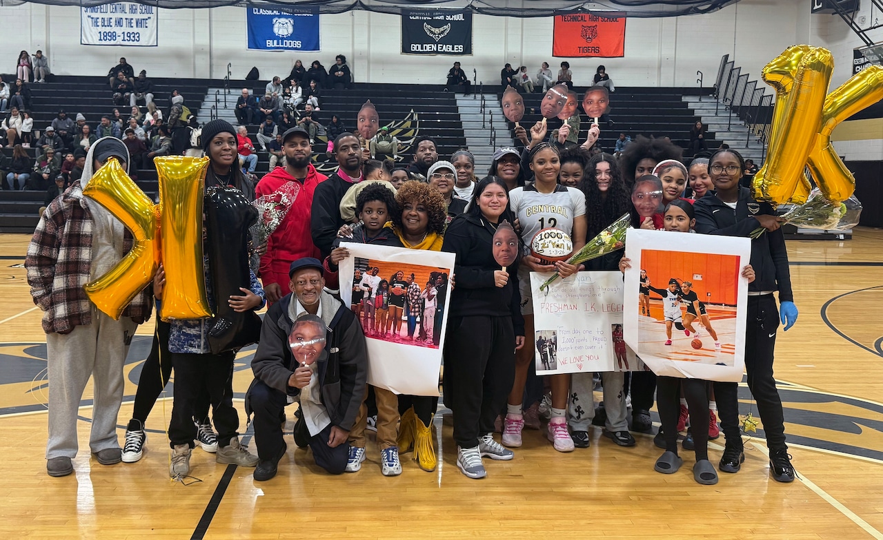 Springfield Central girls basketball
