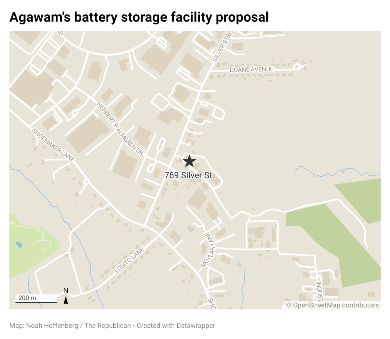 Agawam battery storage proposal