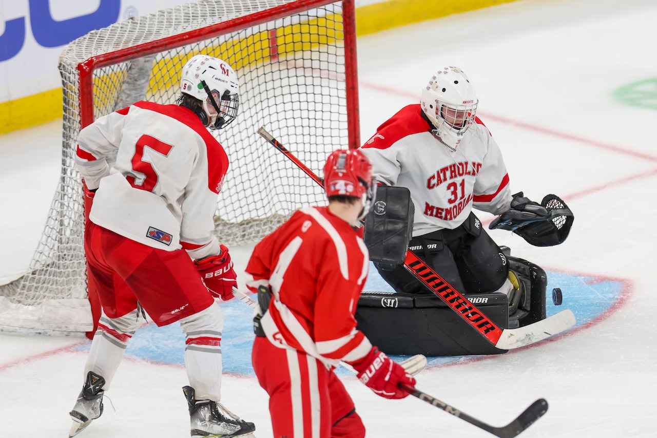 Catholic Memorial vs. St. John's Shrewsbury MIAA Div. 1 boys hockey final