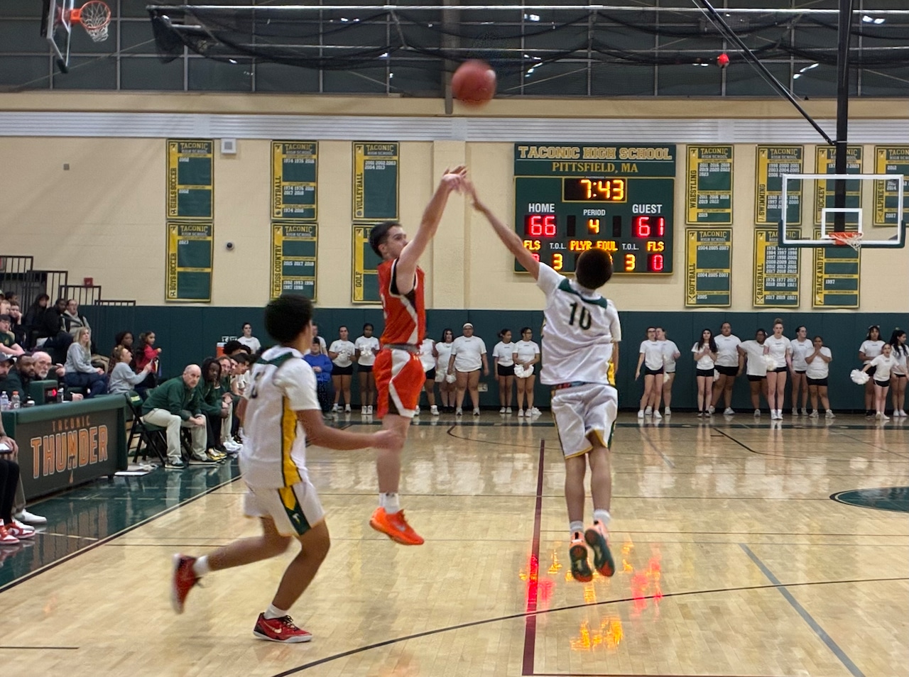 Tre Moynihan Agawam basketball January 21, 2026