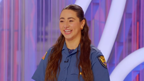 Special Officer Julia Santiago on American Idol
