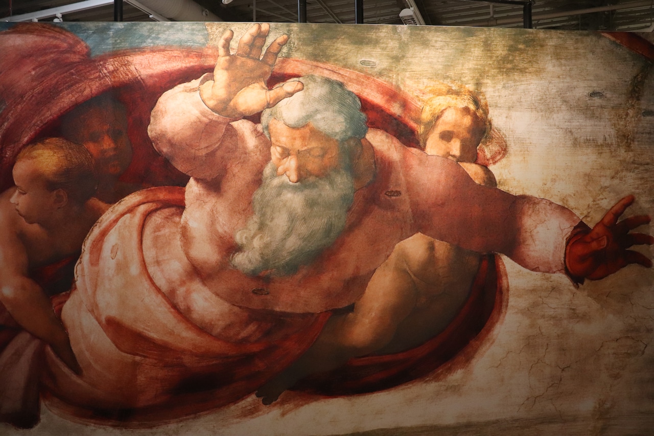 'Michelangelo's Sistine Chapel: The Exhibition' at CambridgeSide Mall